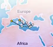 14 Night Barcelona to Rome cruise