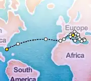36 Night Ft. Lauderdale to Rome cruise