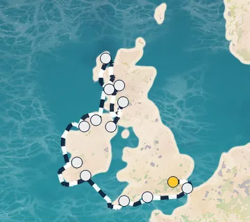 14 Night Greenwich to Belfast cruise