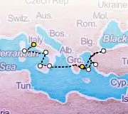 10 Night Athens to Rome cruise