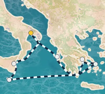 7 Night Taranto to Taranto cruise