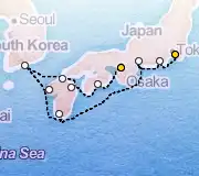 12 Night Tokyo to Osaka cruise