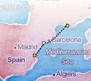 2 Night Marseille to Valencia cruise