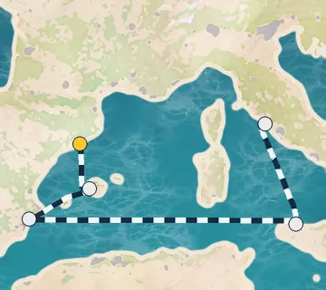 5 Night Barcelona to Rome cruise