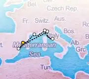 7 Night Tarragona to Tarragona cruise