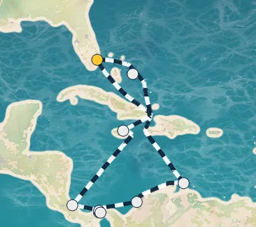 12 Night Fort Lauderdale to Fort Lauderdale cruise