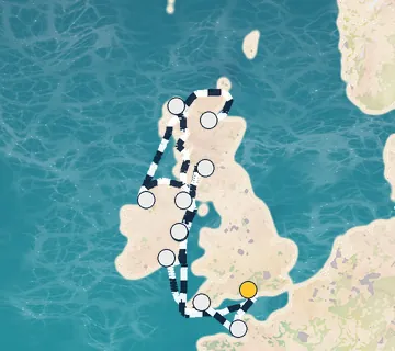 12 Night London to London cruise