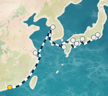 13 Night Hong Kong to Tokyo cruise
