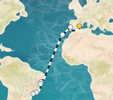 15 Night Valencia to Sao Paolo cruise