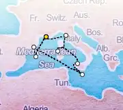 8 Night Marseille to Marseille cruise