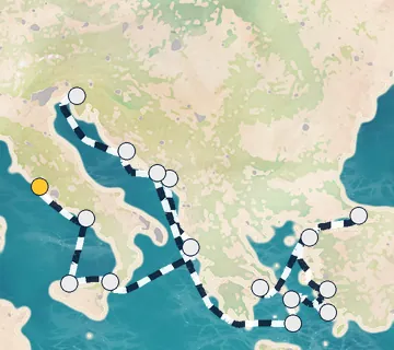 21 Night Rome to Athens cruise