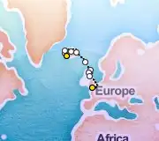 11 Night Reykjavik to London cruise