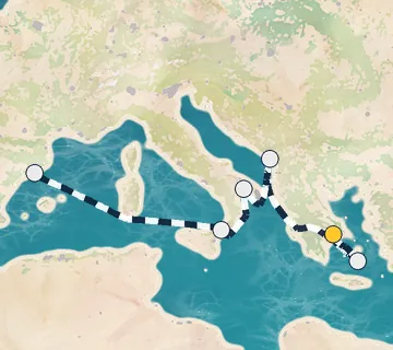 7 Night Athens to Barcelona cruise