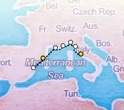 7 Night Rome to Barcelona cruise
