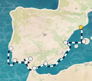 7 Night Barcelona to Lisbon cruise