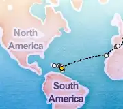 22 Night Pointe-a-Pitre to Marseille cruise