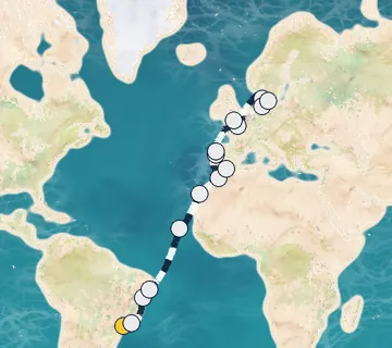 27 Night Sao Paolo to Copenhagen cruise