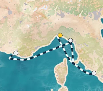 3 Night Portofino to Marseille cruise