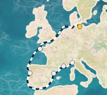10 Night Berlin to Portofino cruise