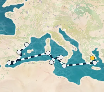 11 Night Athens to Barcelona cruise