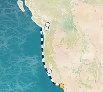 6 Night Los Angeles to Vancouver cruise