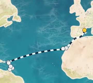 17 Night Barcelona to Fort-de-France cruise