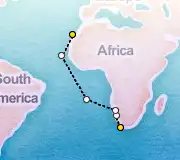 17 Night Cape Town to Las Palmas cruise