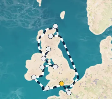 12 Night London to London cruise
