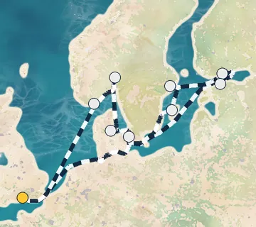 14 Night London to London cruise