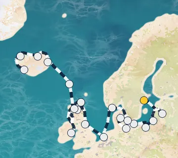 23 Night Stockholm to Reykjavik cruise