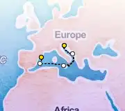 7 Night Trieste to Barcelona cruise