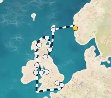 14 Night Bergen to Greenwich cruise