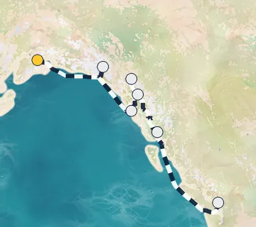 7 Night Whittier to Vancouver cruise