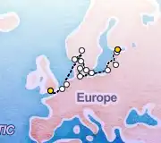 14 Night London to Helsinki cruise