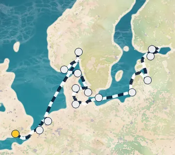 14 Night London to Helsinki cruise