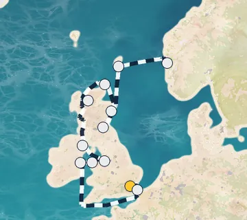 14 Night Tilbury to Bergen cruise
