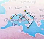 14 Night Barcelona to Venice cruise