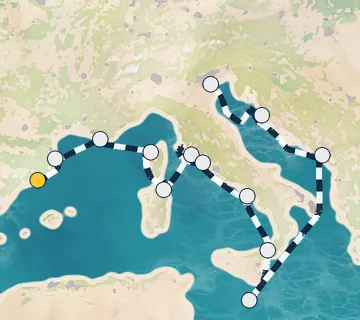14 Night Barcelona to Venice cruise
