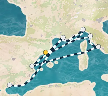 10 Night Barcelona to Malaga cruise