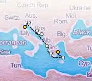 7 Night Athens to Ravenna cruise