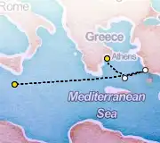 4 Night Athens to Valletta cruise