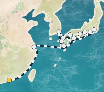 28 Night Hong Kong to Tokyo cruise