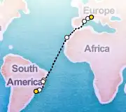 17 Night Portofino to Sao Paolo cruise