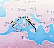 8 Night Barcelona to Rome cruise