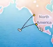 28 Night Vancouver to San Diego cruise