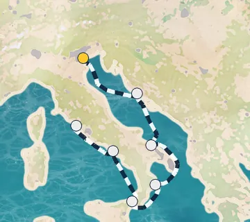 7 Night Venice to Rome cruise