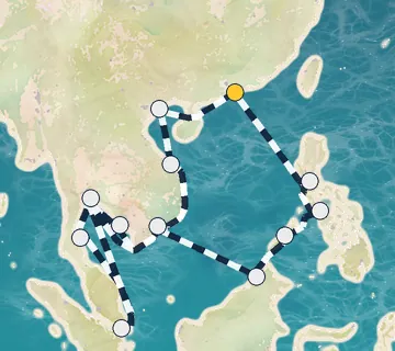 28 Night Hong Kong to Hong Kong cruise