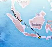 11 Night Bali to Singapore cruise