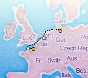 4 Night Hamburg to Paris cruise