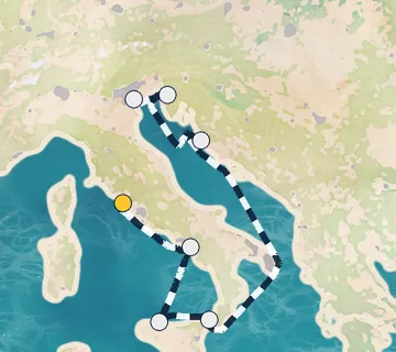 7 Night Rome to Venice cruise